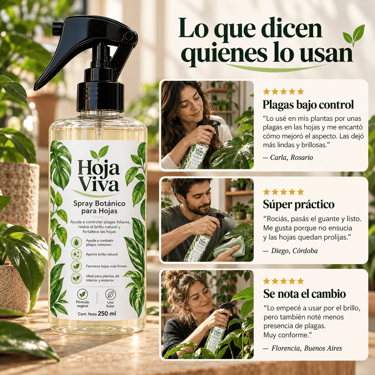 Spray para Hojas