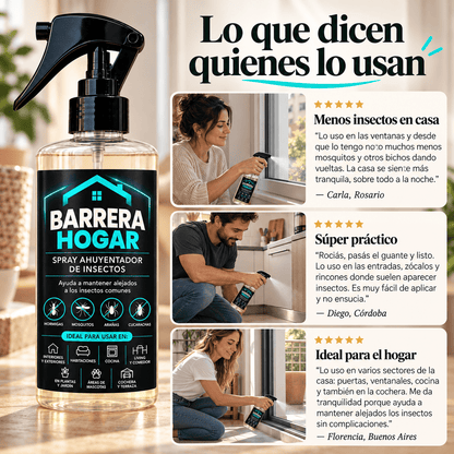Barrera Hogar – Protección Repelente contra Cucarachas e Insectos