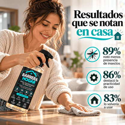 Barrera Hogar – Protección Repelente contra Cucarachas e Insectos